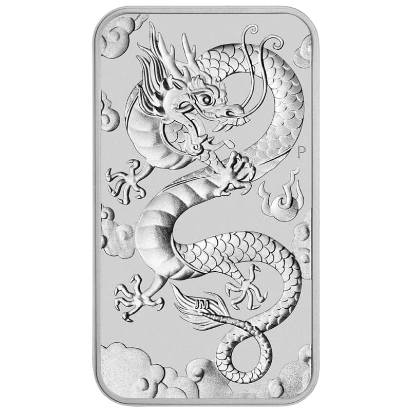 perth-mint-1-oz-silver-rectangle-dragon-1-bar-2019 back