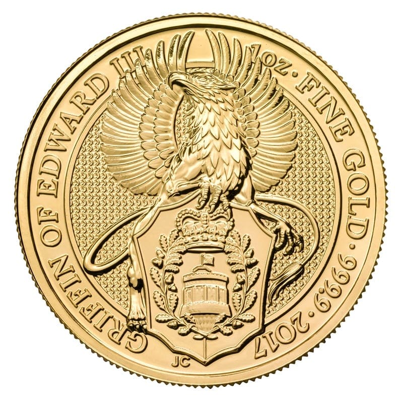 2017 1oz gold Griffin