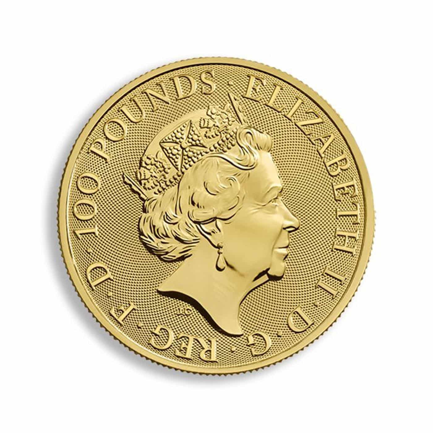 1-oz-the-queens-beasts-the-falcon-of-the-plantagenets-2019-gold-coin-reverse